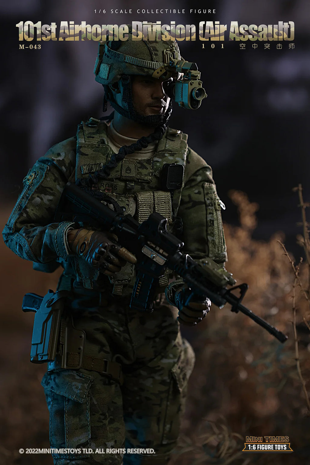 ViiKONDO M043 Minitimes 1/6 Action Figure US Army Men 101st Airborne Division Air Assault 12'' Toy Soldier Model Full Collection