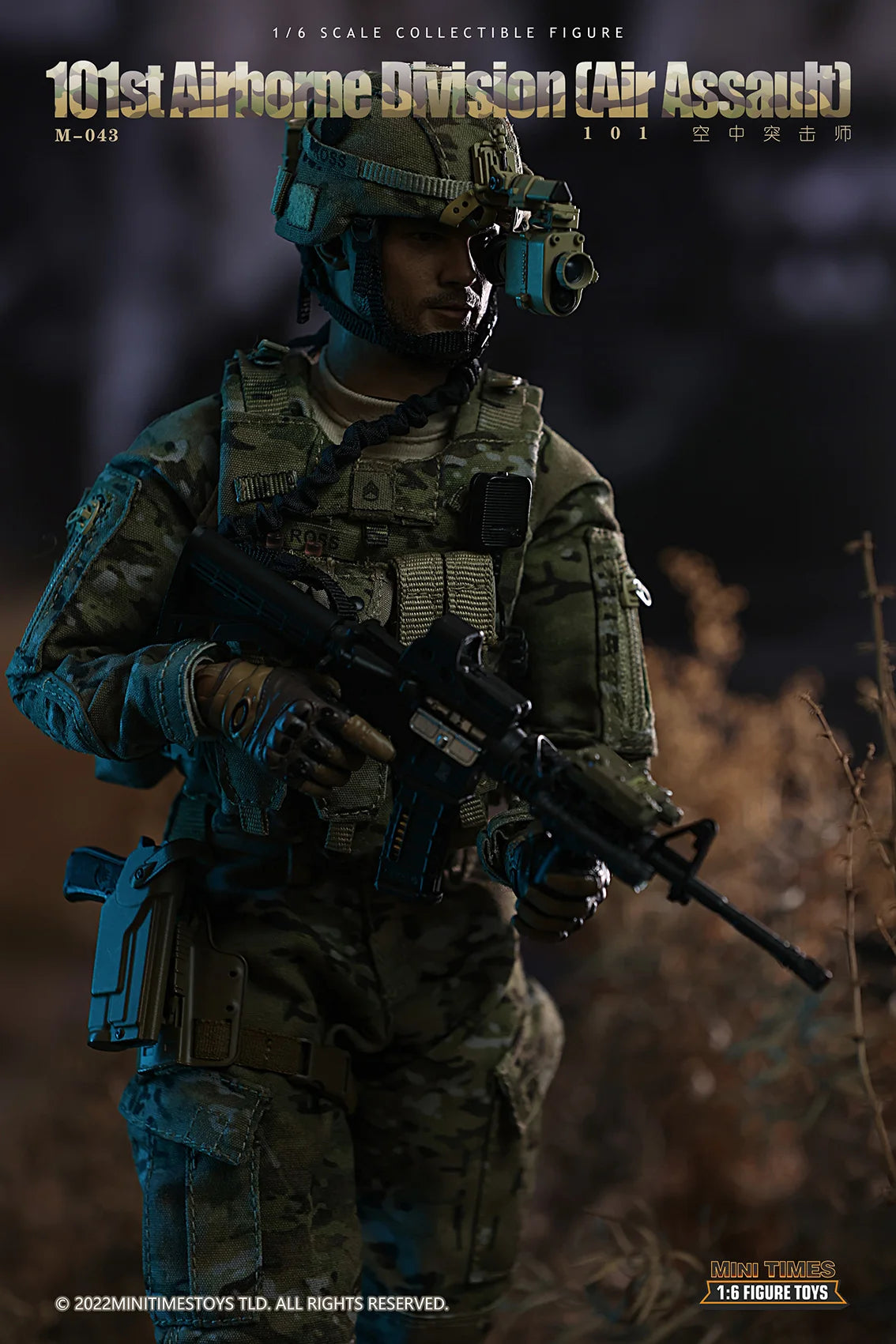 ViiKONDO M043 Minitimes 1/6 Action Figure US Army Men 101st Airborne Division Air Assault 12'' Toy Soldier Model Full Collection