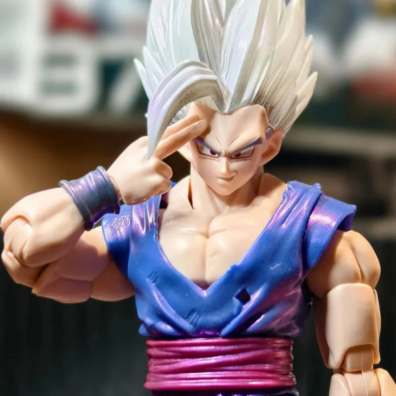 100% Original Bandai Dragon Ball Z 2025 SDCC S.H.Figuarts Exclusive Edition Son Gohan Beast SDCC Anime Action Models Toys Gifts