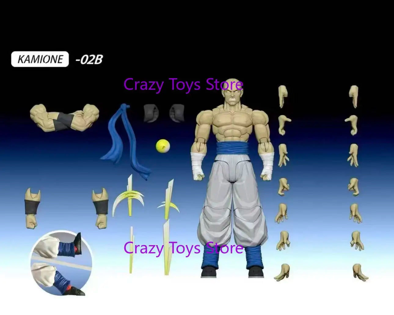 New Tonsenarttoys Kamione 02A 02B Dragon Ball Z Gojita SHF Super Saiyan SSJ Gogeta Dragon Anime Action Figure Toy.