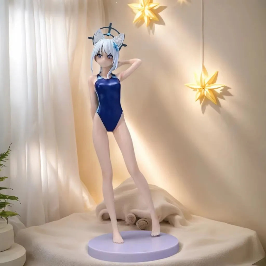 Anime Blue Archive Action Figures Sexy Amau Ako Figure Kawaii Girl Figurine PVC Model Collection Statue Decoration Toys Gifts