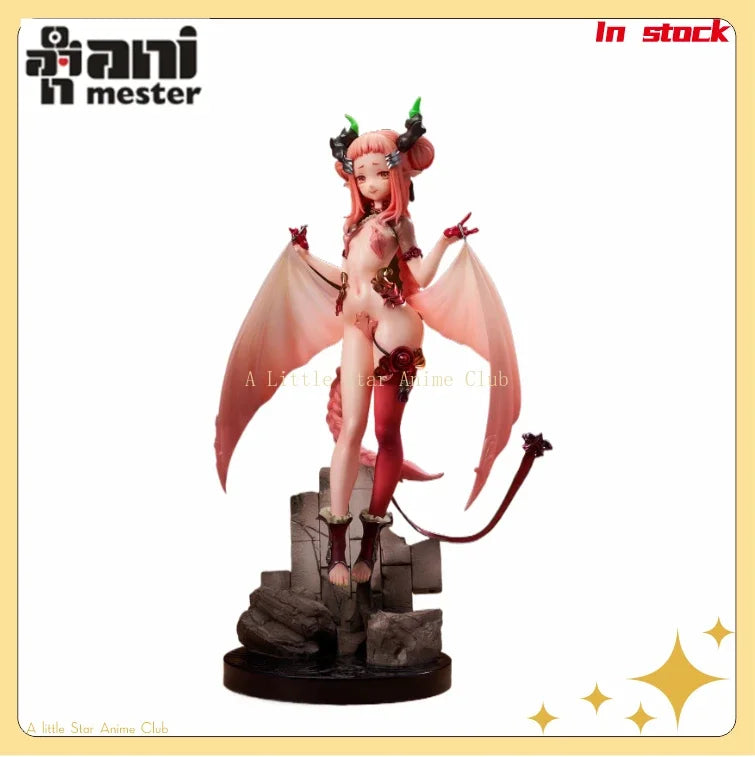 In Stock Original AniMester Little Succubus Yayazi 1/7 Machine Girl Figure 29CM Animation Characters Model Toy