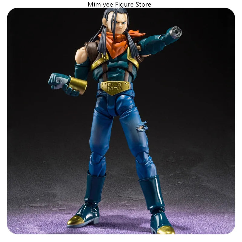 Dragon Ball Android 17 Super 16cm Articulated Figure Model Statue Desktop Decoration Gift