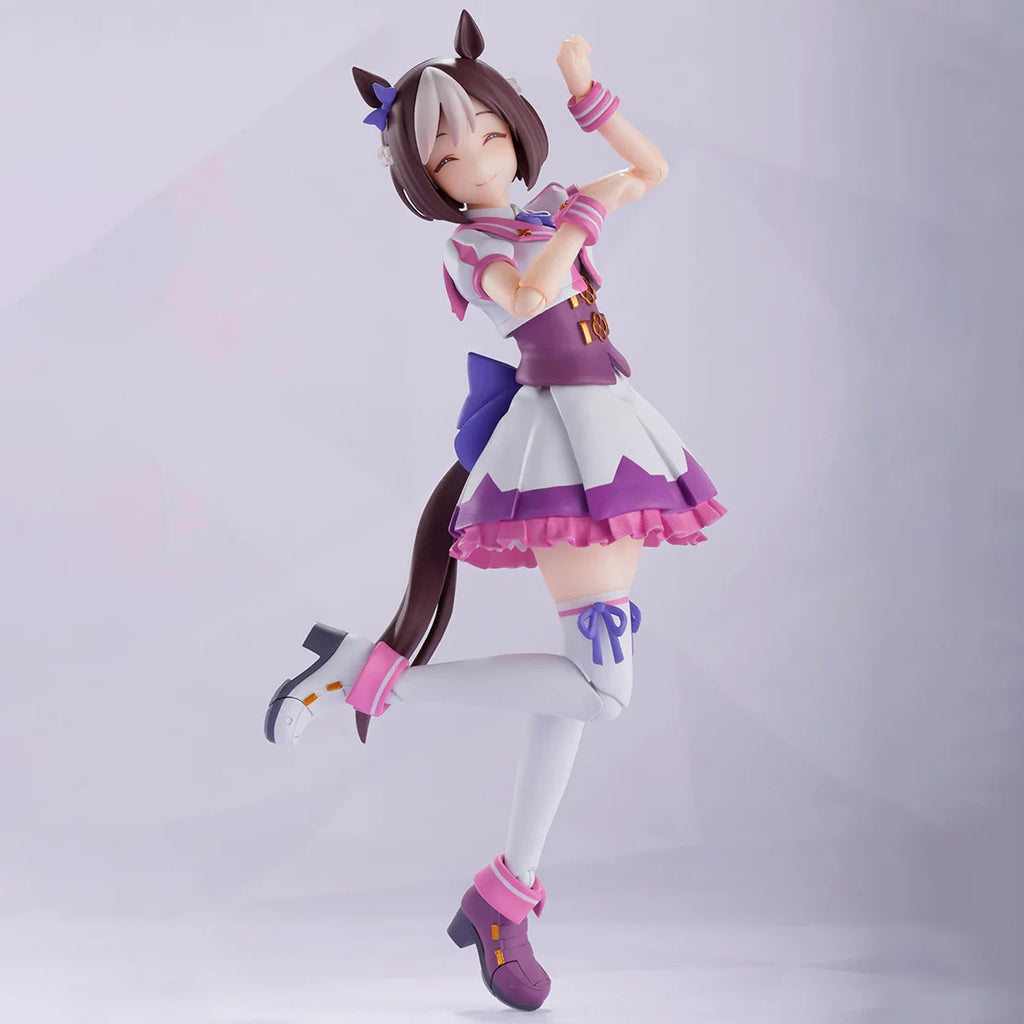 Genuine SHF Uma Musume Pretty Derby Series Figurine Pvc Anime Figure Poseable Doll Model Collectible Action Model In Stock Gift
