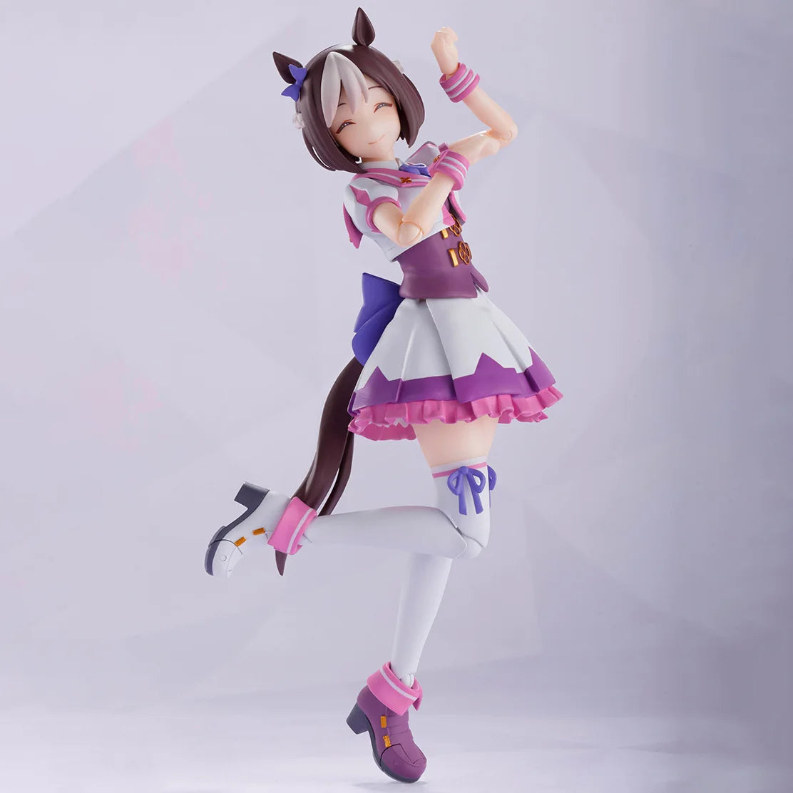 Genuine SHF Uma Musume Pretty Derby Series Figurine Pvc Anime Figure Poseable Doll Model Collectible Action Model In Stock Gift
