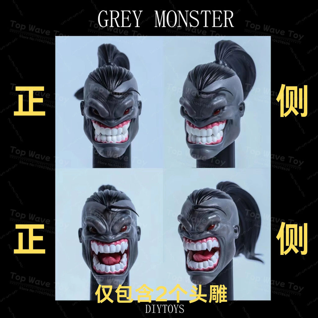 2025 NEW STOCK  AXYTOYS 1/12 Scale In Stock New Demon Unpainted Prototype Devil Red Crimson Demon Model Fast Dispatch Axytoys
