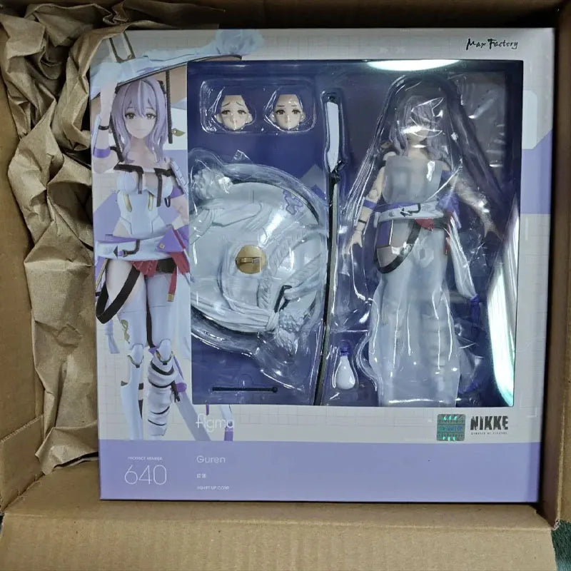 In Stock MAX Factory Original Box FIGMA 640 GODDESS OF VICTORY: NIKKE Action Figure Model Toy Gift for Kid Foam Box Packaging