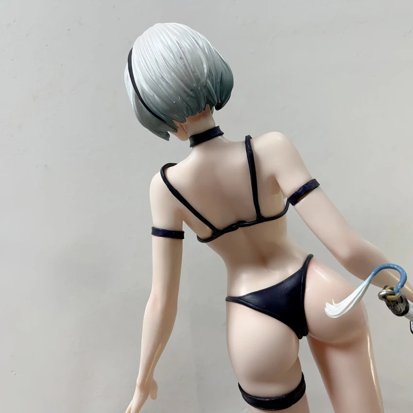 55CM NieR: Automata YoRHa No. Type 2B 2A 2 A B ver girl hard PVC Figure Toy Game Statue Adult Collection Anime Model Doll gifts