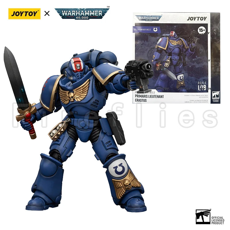 1/18 JOYTOY Action Figure (3PCS/SET) 40K Heroes Of The Chapter Re-issue Version Anime Collection Model Toy