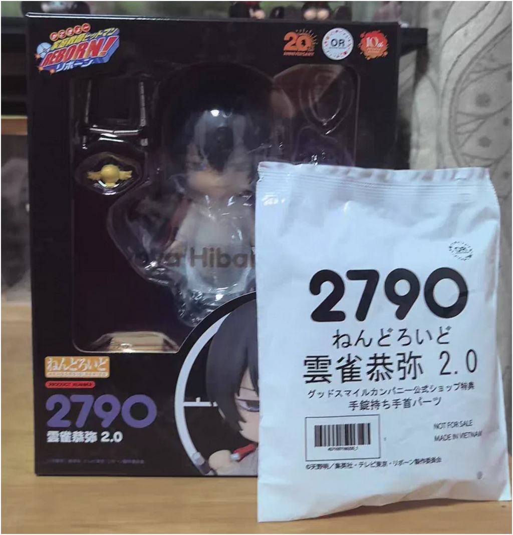 Original Gsc Kyoya Hibari 2.0&1.0 Articulated Action Figure Katekyo Hitman Reborn! Hpoi In Stock Anime Collectible Model Instock