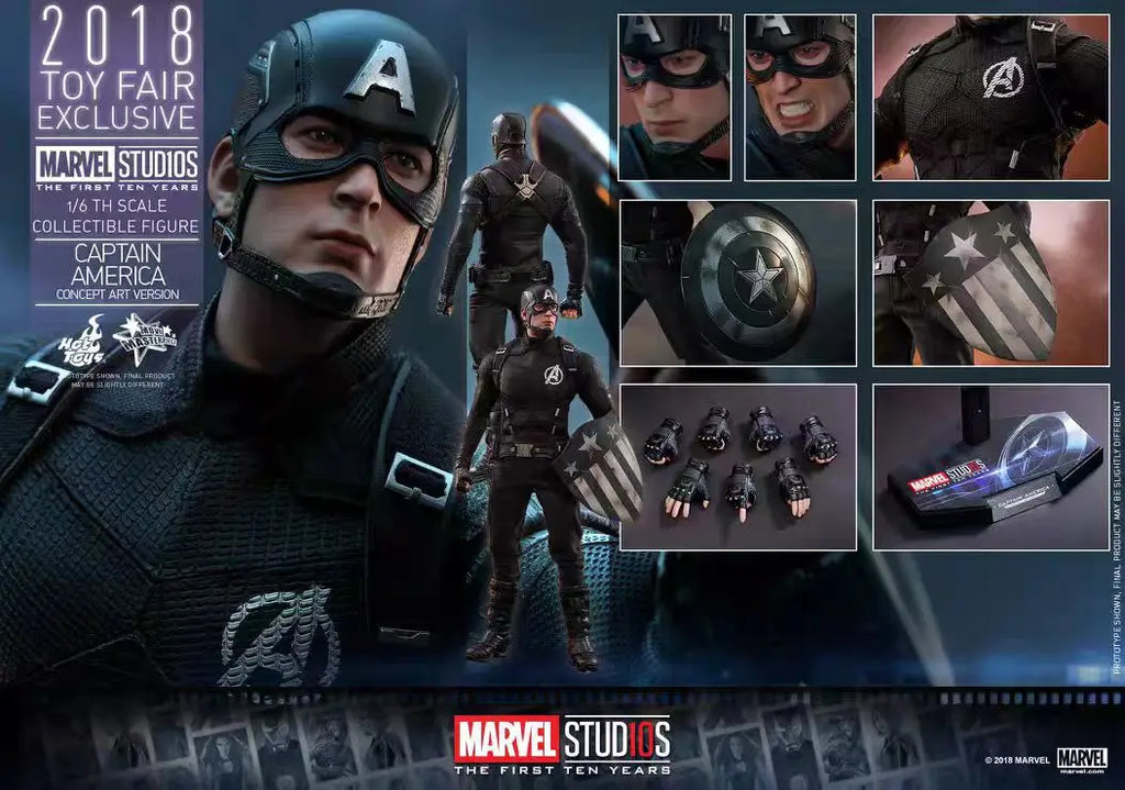 【MT】Hot Toys MMS488 Marvel "Captain America" Captain America (Concept Art Edition) 1:6 Ratio Collection Action Figure