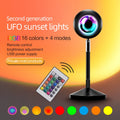Remote Control Colorful Internet Celebrity Live Sunset Light Photography Sunset Light Supplement Light RGB Sunset Light