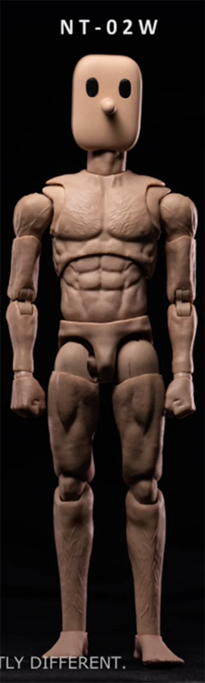 1/12 Notaman 16cm Artist Art Painting Action Figure Sketch Draw Male Movable Body Joint Figure Toy Model