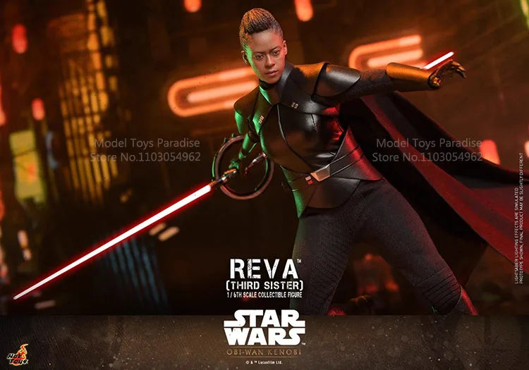 HotToys HT TMS083 1/6 Collectible Toys Reva Star Wars Obi-wan Third Sister Woman Soldier 12Inch Action Figure Model Fans Gifts