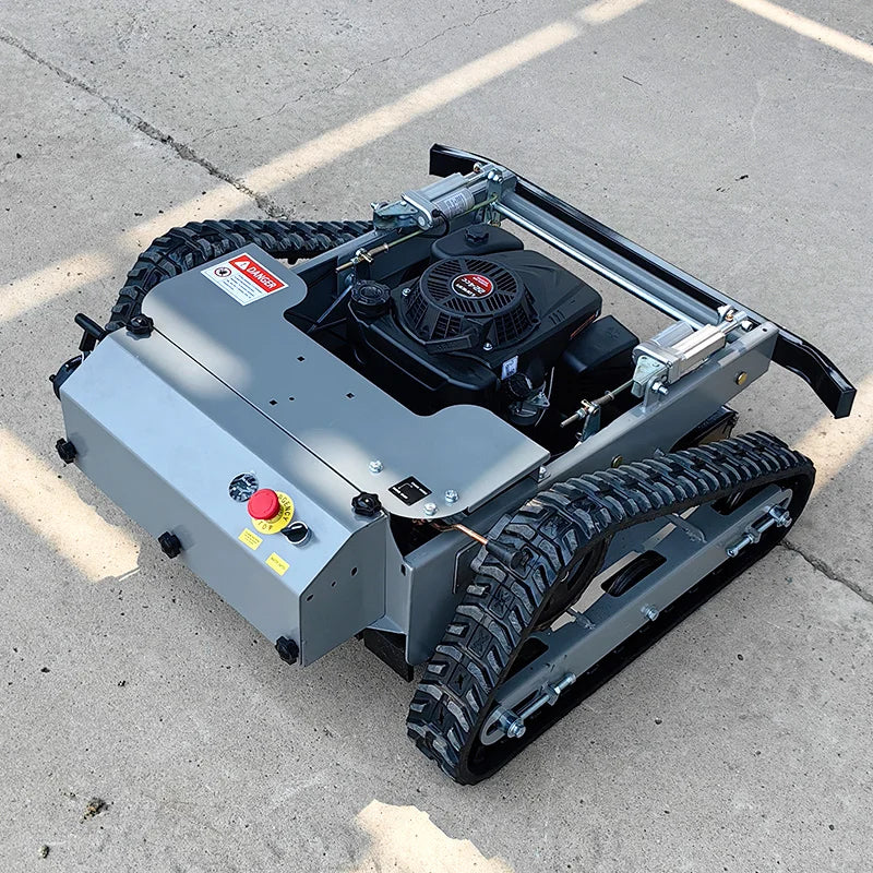 Customized  remote control lawn mower Crawler Remote Control Orchard Lawn Weeder River Embankment Slope Lawn Mower Wasteland