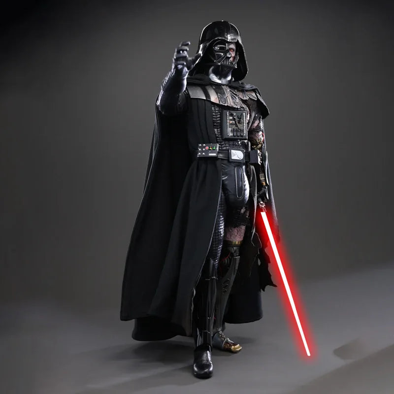 Hot Toys Star Wars Darth Vader Battle Damaged Version 1/6 Scale Articulated Action Figure Collectible Model Trendy Toy Ornament