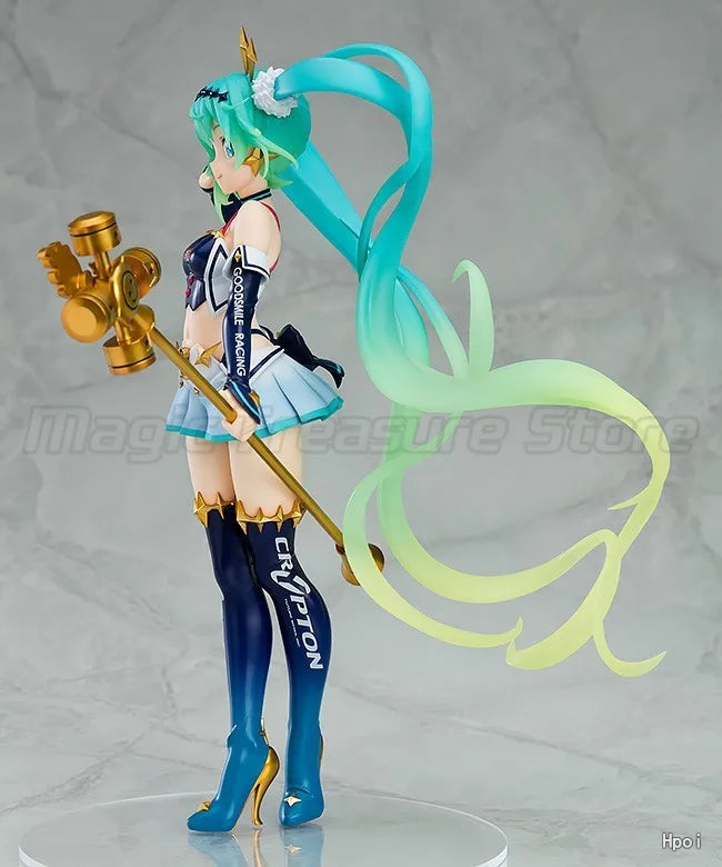 【MT】Original Max Factory Hatsune Miku Racing 2018 Summer Ver 1/7 Scale Figure Toys Collection Model Ornament