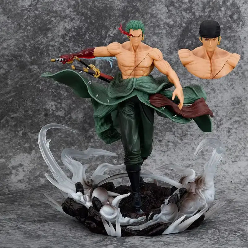 One Piece Roronoa Zoro Anime Action Figure PVC Model Figurine for Collectors And Decorations Cartoon Toy Gift for Kids