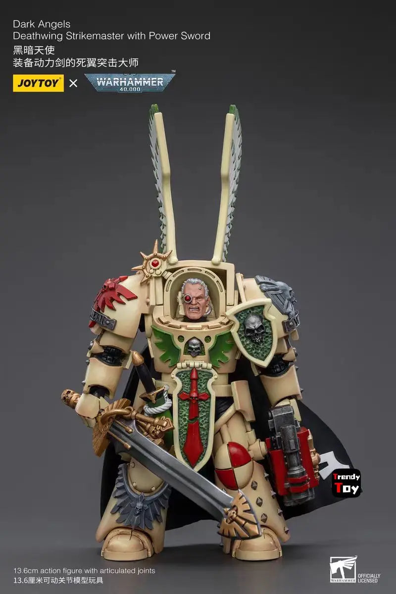 【JOYTOY】Warhammer 40K Dark Angels Deathwing Strikemaster mit Energieschwert 1/18 Actionfigur