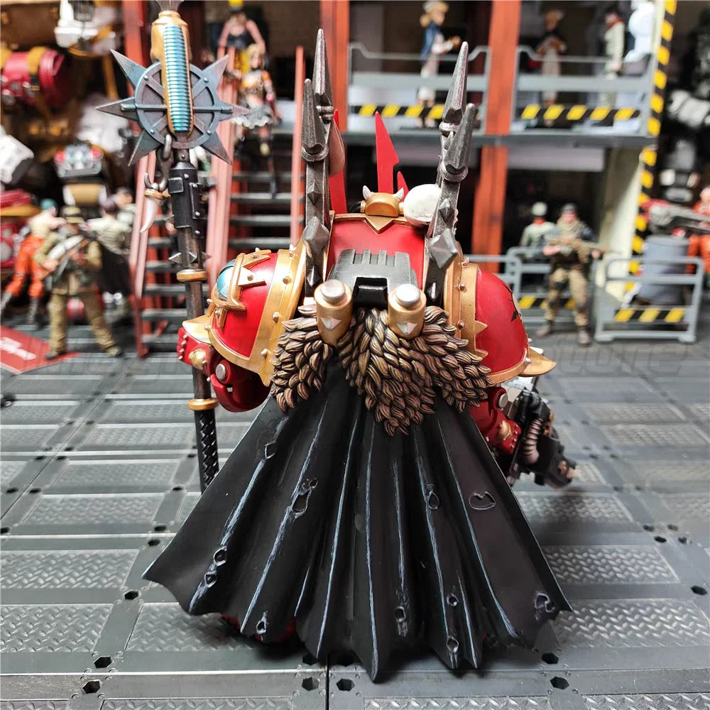【MT】JOYTOY 1/18 Action Figure Warhammer 40K Chaos Crimson Slaughter Sorcerer Lord in Terminator Armour Anime Game Model