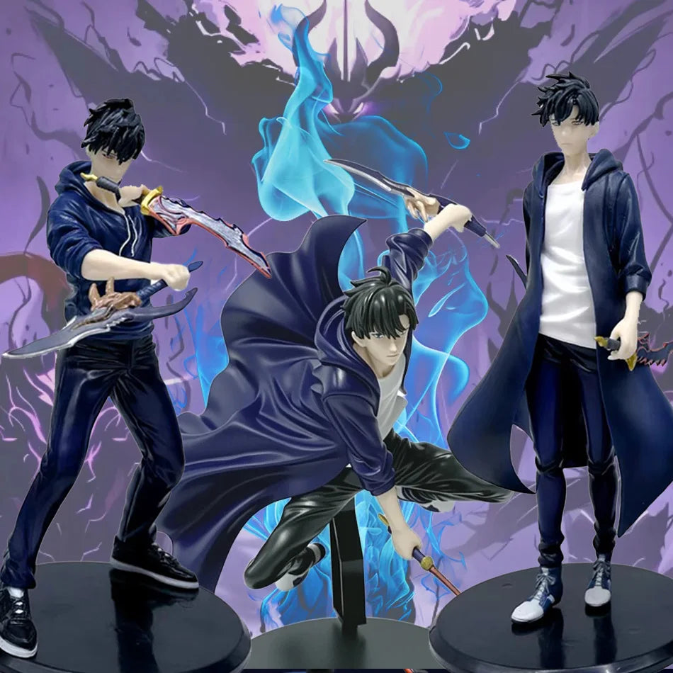 Solo Leveling Sung Jinwoo Anime Figure Ore dake Level Up na Ken Shun Mizushino Action Figure Collectible Model Doll Toys