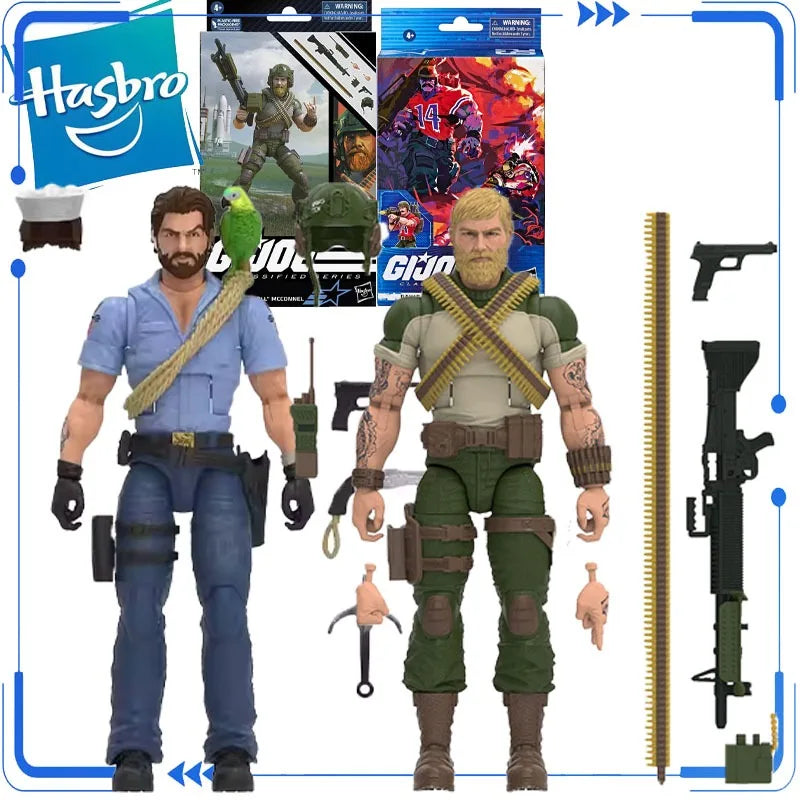 In Stock Genuine Hasbro G.I. Joe Shipwreck Dreadnok Torch Torpedo Copperhead Bazooka 6-Inch Action Figures Toys Model