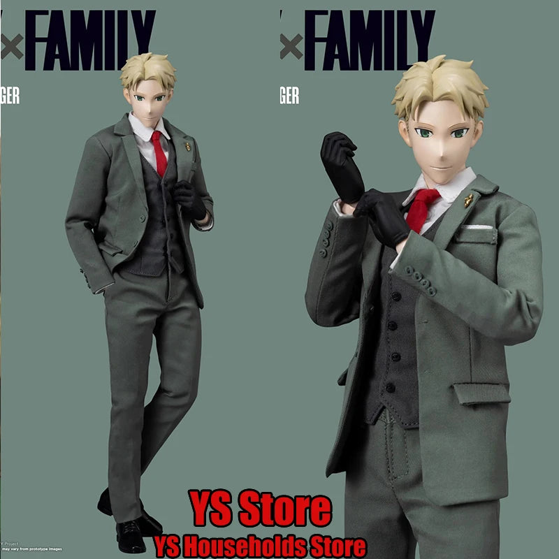Threezero 3Z05040M0 1/6 Lord Forger Movable Boy Action Figure Anime SpyXFamily Role Delicate Mini 12" Full Set Soldier Figurine