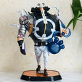Bartholomew Kuma Figur Manga One Piece Anime Figuren Tyrannenbär Modell 28cm PVC Sammlung Schreibtischdeko Kinder GK Geschenke