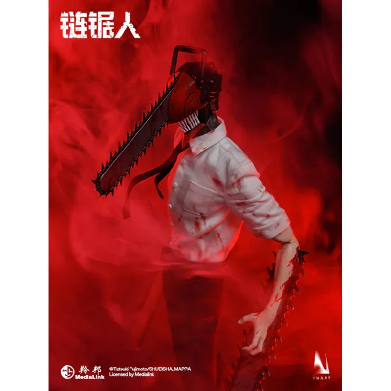 100% Original Inart Chainsaw Man Limited Ver 1/6 Scale MAG026  Genuine In Stock Figure Model Toys