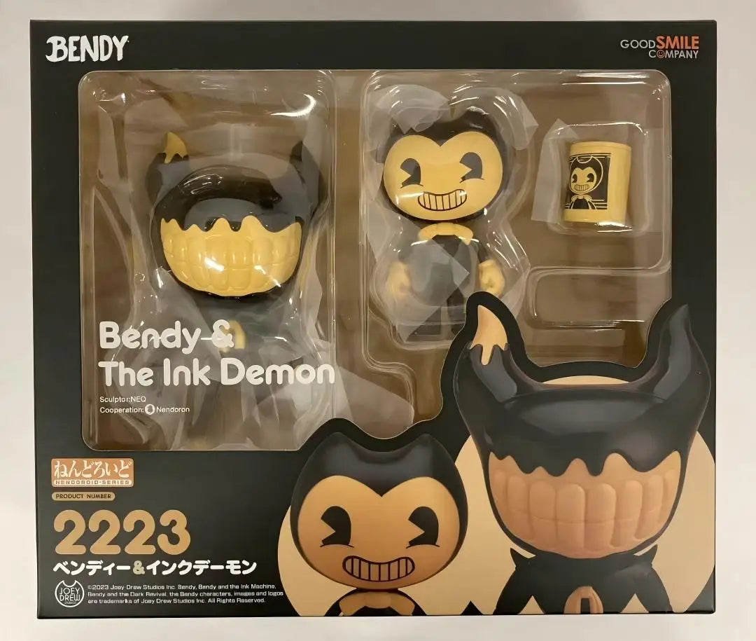 Original Brand New GSC 2223 Bendy and the Ink Machine Ink Demon Action Figure Model Collectible Gift