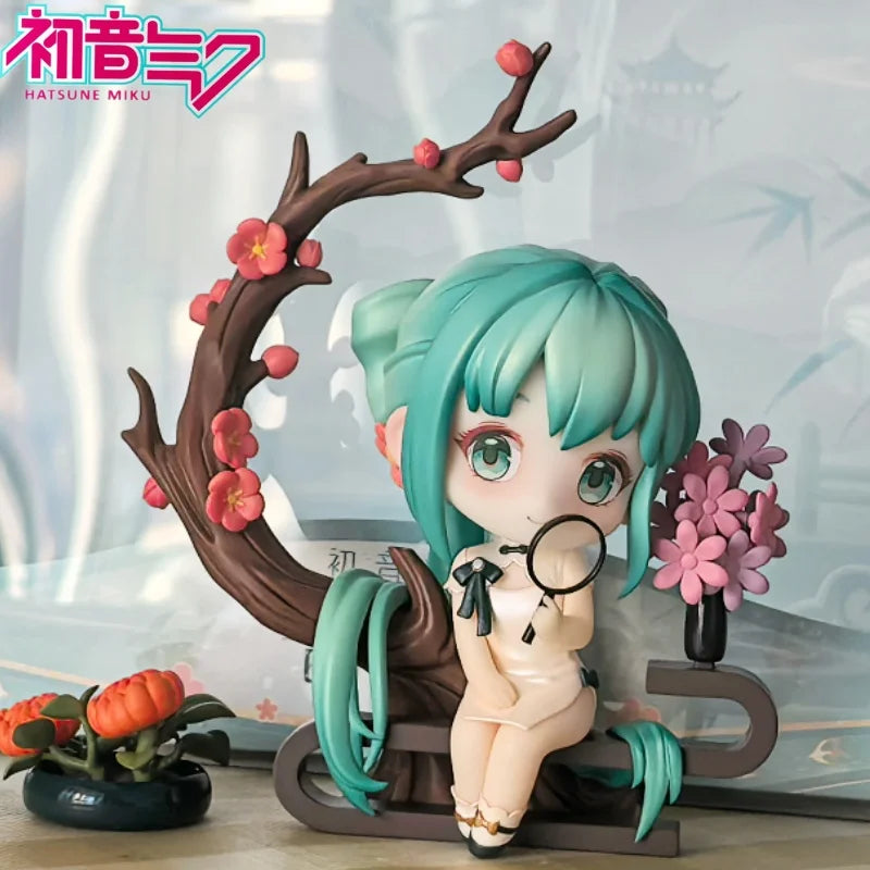 In Stock Original Myethos Hatsune Miku Q Ver Figure Shao Hua Shao Shi Anime Action Figurine Pvc Cute Model Statue Toy Xmas Gift