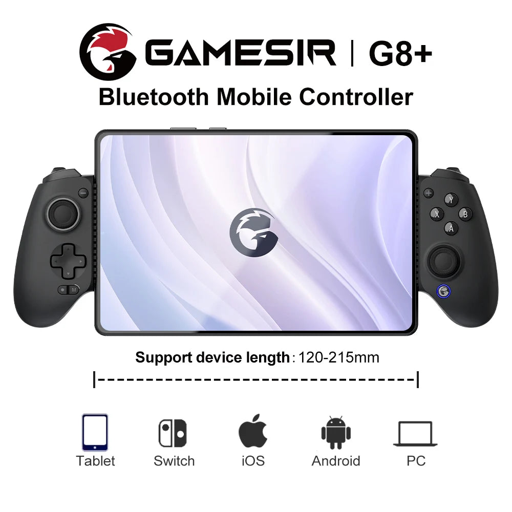 Gamesir G8 Galileo Gamepad para Móvil Cellular Mobile Game Phone Controller Android Console Like Experience Design for Big Hands
