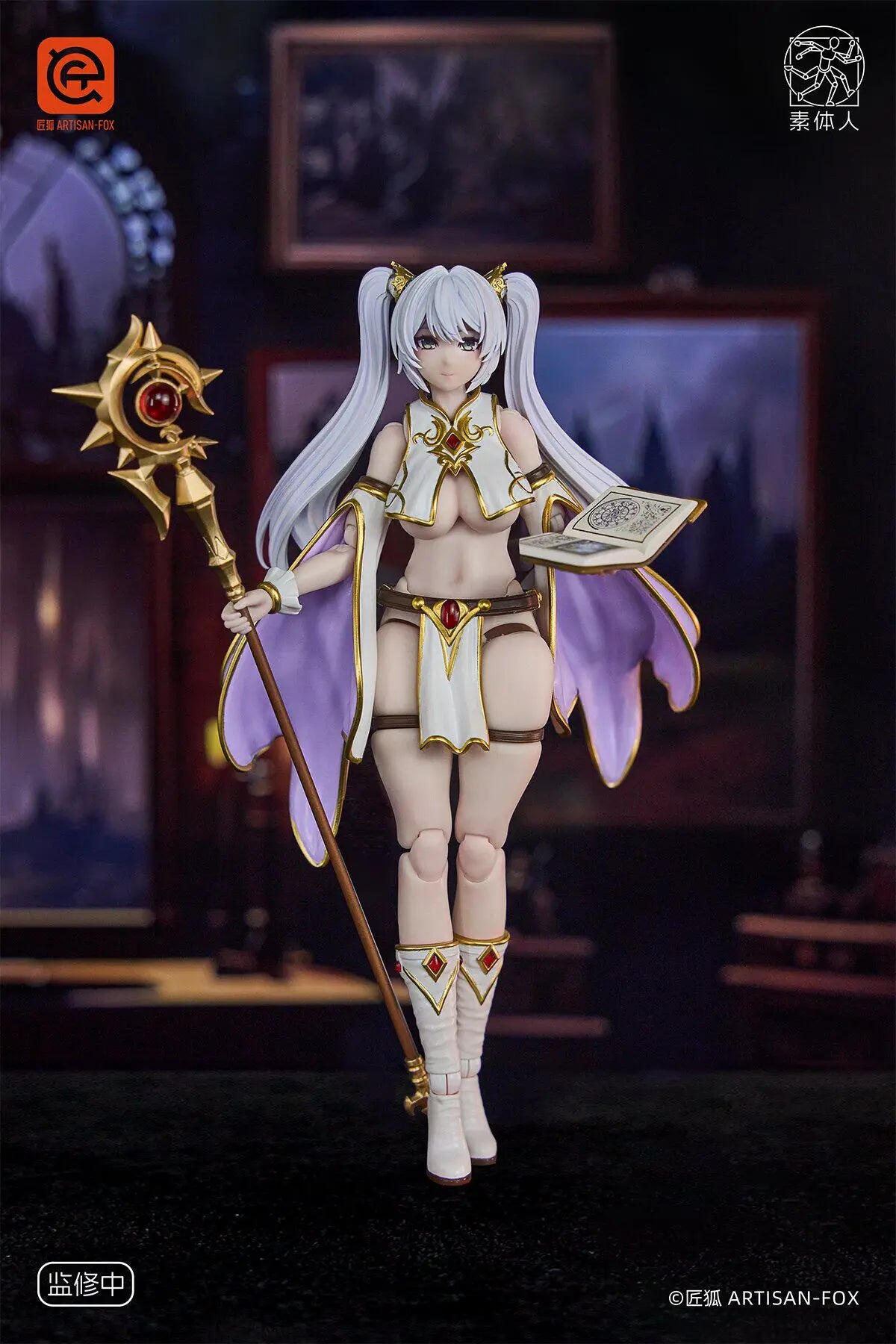 In Stock Genuine 1/12 ARTISAN-FOX Chars War Magister Lily Figure Deluxe Edition Action Figure Anime 6inch Full Set Model Toys