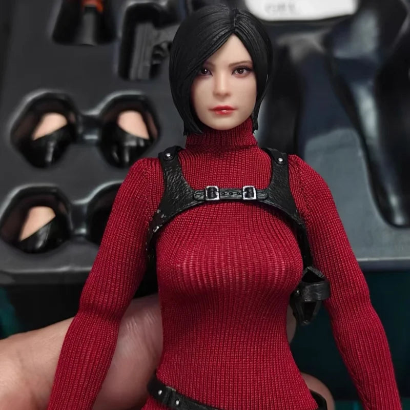 Genuine In Stock Brotoys Female Spy Ada Wang Lr011 Eye Moving Cloth Dress 1/12  Doll Action Figure Collection Birthday Gift Toy