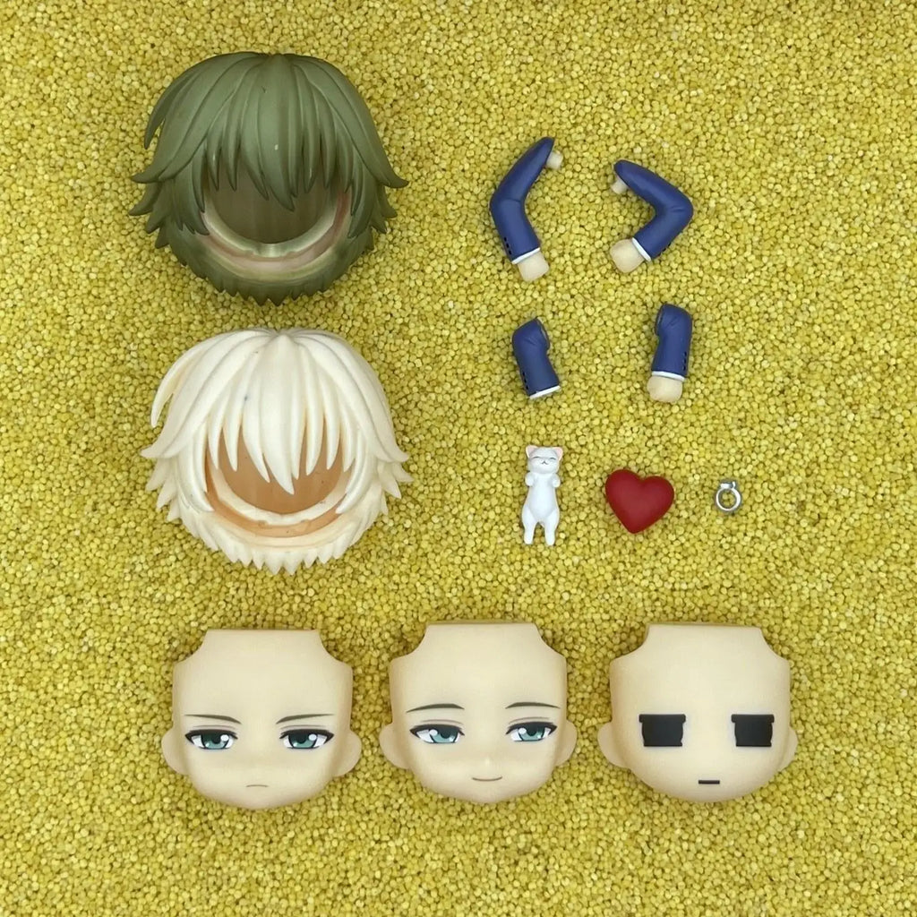moyi GSC Clay Man Face doll face hair doll accessories