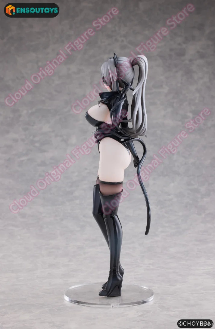 In Stock 100% Original ENSOUTOYS 1/7 Catwoman Happyheterochromatic Version Color Version Anime Collectible Figure Hobby
