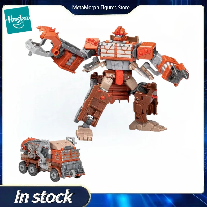 Original Hasbro Transformation Toy Legacy Evolution TRASHMASTER Voyager V-Class Anime Figure Toys Collection Model