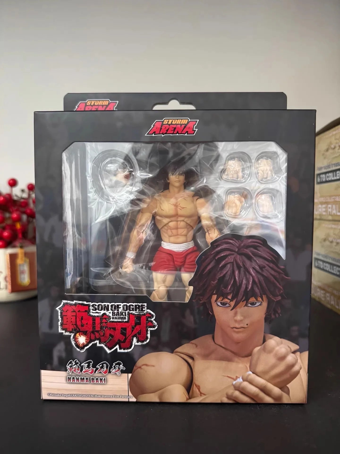 In Stock Storm Toys Arena Kaoru Hanayama 6 inches Hanma Yujiro Hanma 1/12 PVC Anime Figures Model Toys BAKI boy ST Small size