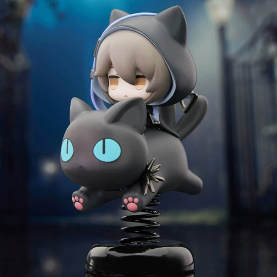 APEX-TOYS Toy Gift Arknights Happy Shake Phantom Q-version Rocking Music Anime Figure PVC Model Collectible for Boys Gift Toy