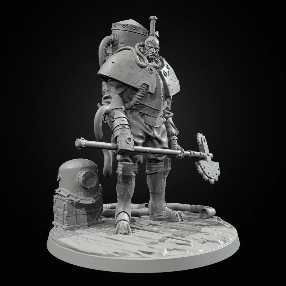 The height of man 38mm 50mm 75mm Resin model kits figure colorless and self-assembled（3D Printing ） TD-7319/3D