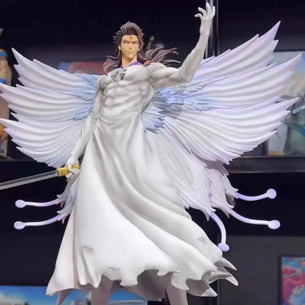 31m Bleach Aizen Sousuke Schmetterling Hollowfication Anime Figur Modell Statue Fans Sammlung Desktop Dekoration Ornament Spielzeug Geschenk