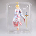 25 см Fate/stay night Saber Boxed Retail Figure Action Model Cartoon Doll Ornament Collection Toys Gifts