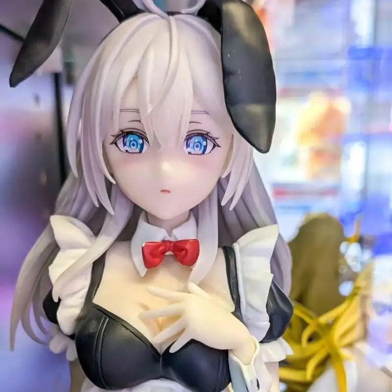 Bandai Eli Glitter Glamours Bunny Girl Version Prize Figure PVC Anime Fans Collection Display High Quality Japanese Version New