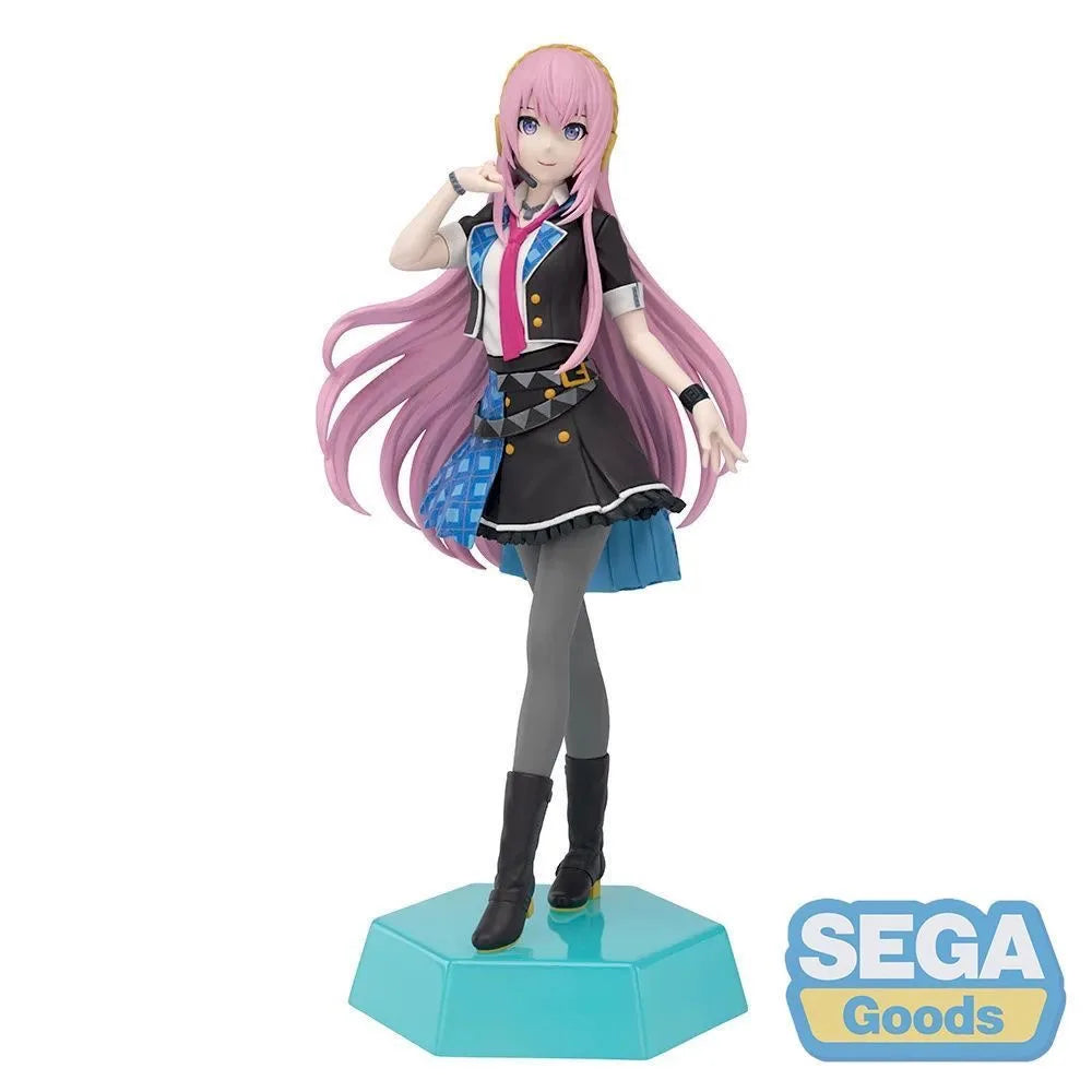 Original Sega Hatsune Miku Colorful Stage Anime Sekai Project Miku & Megurine Luka & Kagamine Len & Rin & Kaito & Meiko Figures
