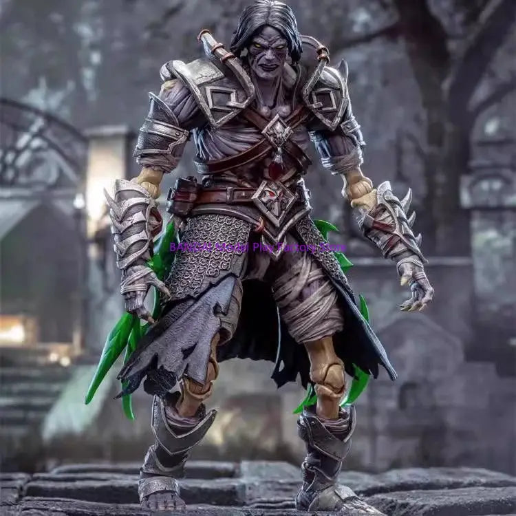 Gray Knight 1/10 Scale Figure Mithril No.06 Guardian Of The Horde Undying Keel Movable 7inches Delicate Soldier Model Toy Gifts