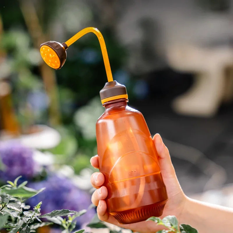 Hand Watering Pot Small Thickened Long Mouth Pot Portable Curved Mouth Watering Can Home Large Capacity Green Plant Shower Can