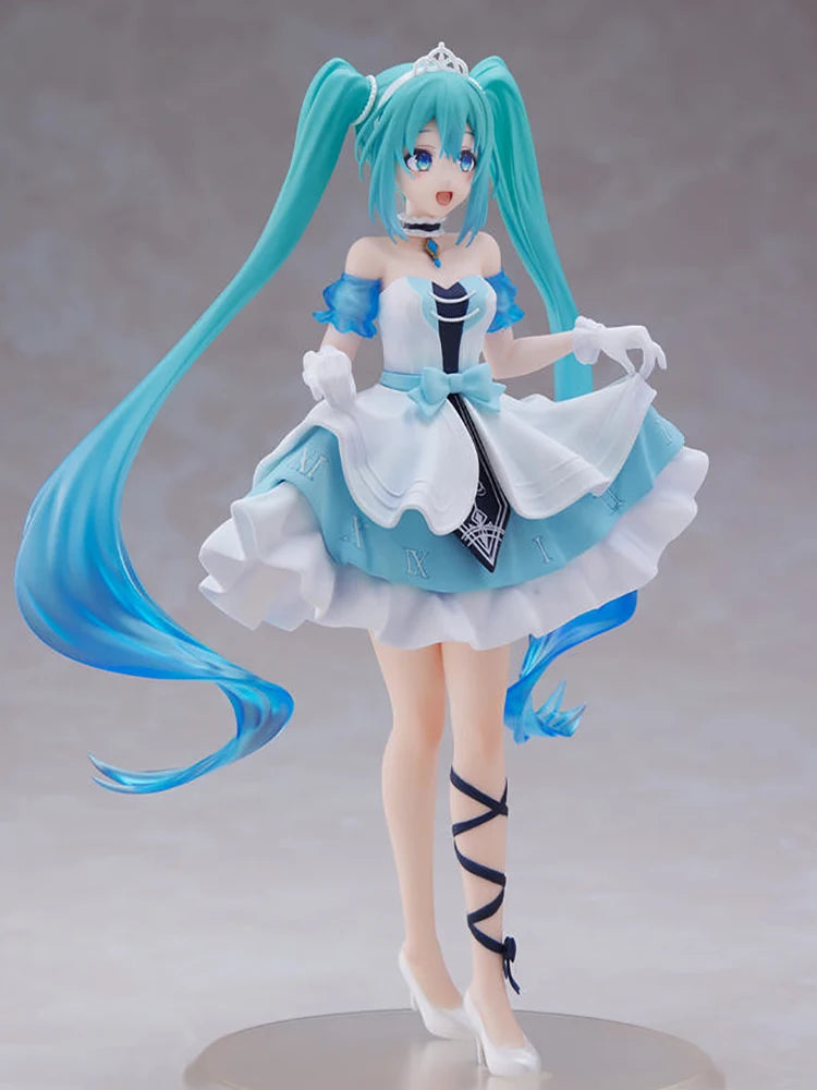 Judai Original Taito Wonderland Figure Miku Cinderella PVC Action Figure Model Doll Toys