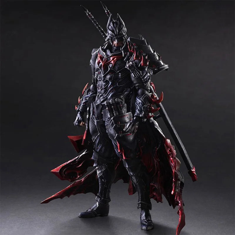 Play Arts Marvel Bushido Batman Action Figure 2017 Play Arts Kai BUSHIDO BATMAN 27cm Collectble Model Toy Gifts For Boyfriend