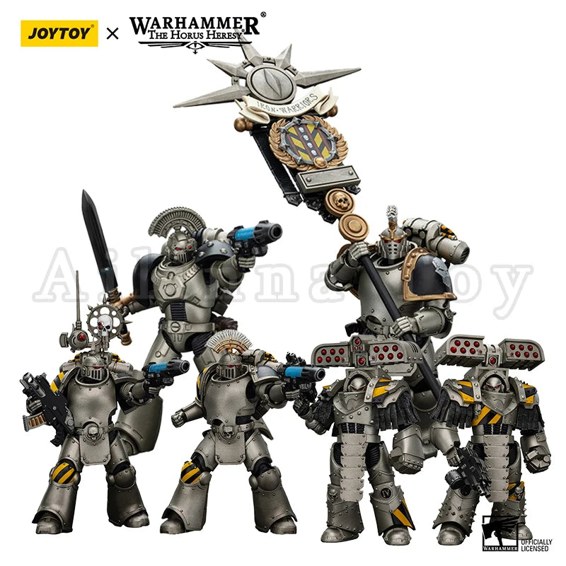 JOYTOY 1/18 Action Figure The Horus Heresy Iron Warriors Iron Circle MKlll Tactical Tyrant Siege MKVI Tactical Anime Model