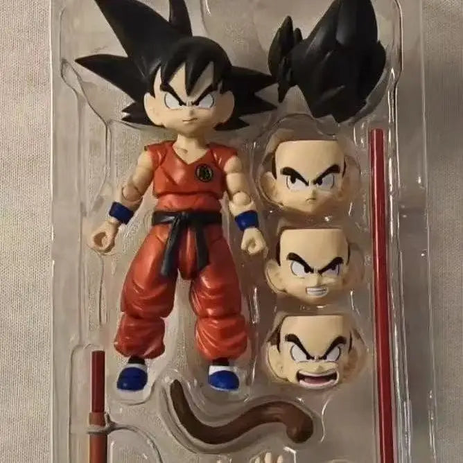 New Anime Peripheral Dragon Ball Shf Childhood Krillin Articular Mobility Figurine Pvc Action Figure Collectible Model Toy Boxed